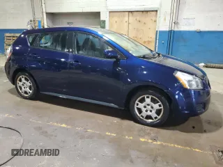 2009 Pontiac Vibe w/1SB with VIN 5Y2SP67039Z432894, listed as a Copart auction lot 37160004 with 0 mi miles and Clean Title. Bid and sale history available at carsss.com. Image 4.