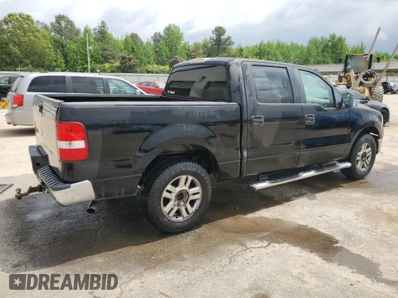 2007 Ford F-150 XLT with VIN 1FTPW12VX7FA98487, listed as a Copart auction lot 54744805 with 215,423 mi miles and Clean Title. Bid and sale history available at carsss.com. Image 3.