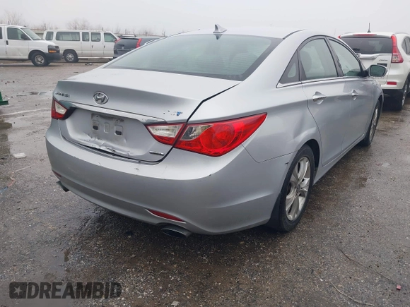 2011 Hyundai Sonata Limited with VIN 5NPEC4AB6BH295017, listed as a IAAI auction lot 41436827 with 179,204 mi miles and . Bid and sale history available at DreamBid. Image 4.