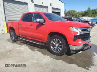 2022 Chevrolet Silverado 1500 LT with VIN 1GCPDDEK2NZ583050, listed as a Copart auction lot 74309004 with 67,502 mi miles and Salvage Title. Bid and sale history available at DreamBid. Image 4.