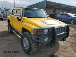 2007 Hummer H3 SUV with VIN 5GTDN13E478172777, listed as a Copart auction lot 41430185 with 88,995 mi miles and Non Repairable. Bid and sale history available at DreamBid. Image 4.