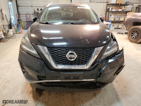 2020 Nissan Murano Platinum with VIN 5N1AZ2DS7LN114680, listed as a Copart auction lot 42124205 with 91,975 mi miles and Salvage Title. Bid and sale history available at carsss.com. Image 5.