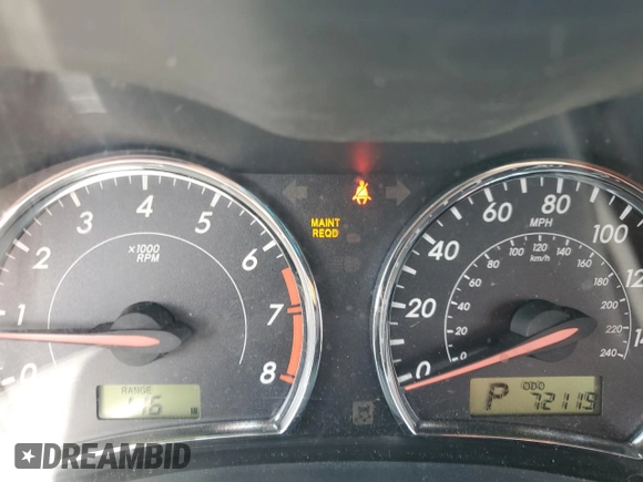 2013 Toyota Corolla L with VIN 2T1BU4EE4DC061663, listed as a Copart auction lot 48504935 with 72,119 mi miles and Salvage Title. Bid and sale history available at DreamBid. Image 9.