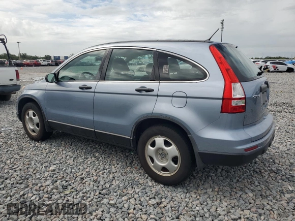 2010 Honda CR-V LX with VIN 5J6RE3H35AL020263, listed as a Copart auction lot 62840615 with 122,945 mi miles and Salvage title. Bid and sale history available at DreamBid. Image 2.