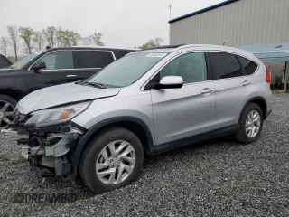 2015 Honda CR-V EX-L with VIN 2HKRM3H73FH542266, listed as a Copart auction lot 49964645 with 91,677 mi miles and Salvage Title. Bid and sale history available at carsss.com. Image 1.