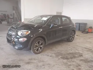 2017 FIAT 500X Pop with VIN ZFBCFYAB9HP533013, listed as a IAAI auction lot 41348969 with 37123 miles. Bid and sale history available at carsss.com. Image 18.