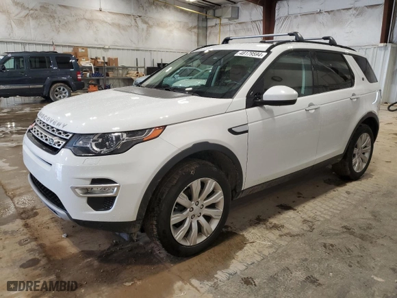 2015 Land Rover Discovery Sport HSE LUX with VIN SALCT2BG7FH539261, listed as a Copart auction lot 48179594 with 89,183 mi miles. Bid and sale history available at carsss.com. Image 1.