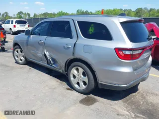 2014 Dodge Durango Limited with VIN 1C4RDHDG0EC281689, listed as a IAAI auction lot 41981255 with 153,772 mi miles. Bid and sale history available at carsss.com. Image 3.