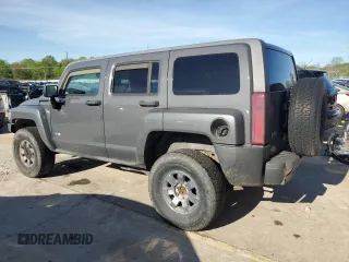 2009 Hummer H3 SUV with VIN 5GTEN13E198105741, listed as a Copart auction lot 51068174 with 172,685 mi miles and Salvage Title. Bid and sale history available at DreamBid. Image 2.