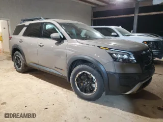 2024 Nissan Pathfinder SV with VIN 5N1DR3BD3RC283381, listed as a Copart auction lot 88306545 with 7,177 mi miles and Salvage Title. Bid and sale history available at carsss.com. Image 4.