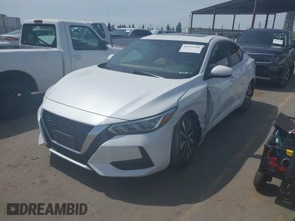 2022 Nissan Sentra SV with VIN 3N1AB8CVXNY295869, listed as a IAAI auction lot 41976310 with 16,126 mi miles and . Bid and sale history available at DreamBid. Image 20.