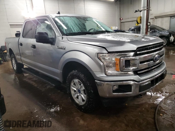 2020 Ford F-150 XL with VIN 1FTFW1E57LFB55505, listed as a Copart auction lot 89257425 with 185,774 mi miles and Salvage Title. Bid and sale history available at carsss.com. Image 4.