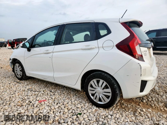 2016 Honda Fit LX with VIN JHMGK5H5XGX018043, listed as a Copart auction lot 59995695 with 53,297 mi miles and Salvage title. Bid and sale history available at DreamBid. Image 2.