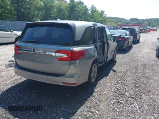 2019 Honda Odyssey EX with VIN 5FNRL6H54KB034206, listed as a IAAI auction lot 40200887 with 63,624 mi miles. Bid and sale history available at carsss.com. Image 4.