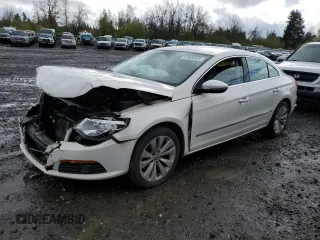 2010 Volkswagen CC Sport with VIN WVWMN7AN5AE566827, listed as a Copart auction lot 52425225 with 120,472 mi miles and Salvage Title. Bid and sale history available at DreamBid. Image 1.