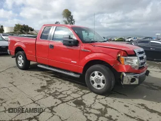 2014 Ford F-150 XL with VIN 1FTFX1CT2EKE45188, listed as a Copart auction lot 49287235 with 272,338 mi miles and Salvage Title. Bid and sale history available at carsss.com. Image 4.