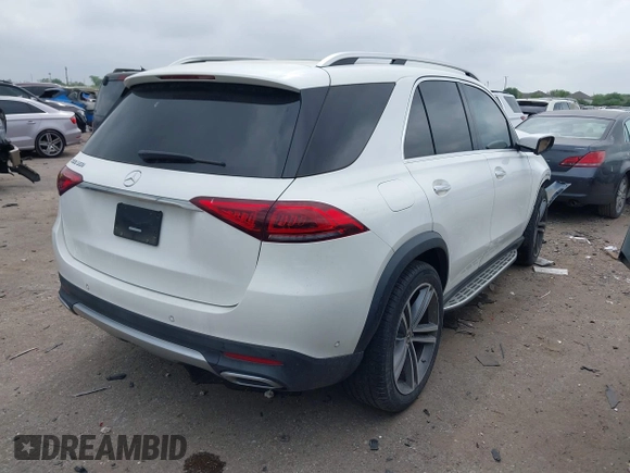 2020 Mercedes-Benz GLE 350 with VIN 4JGFB4JB7LA247604, listed as a IAAI auction lot 41938812 with 49,716 mi miles and . Bid and sale history available at DreamBid. Image 4.