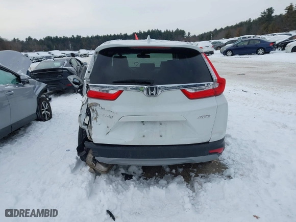 2019 Honda CR-V EX-L with VIN 2HKRW2H84KH665159, listed as a IAAI auction lot 41558717 with 77,307 mi miles. Bid and sale history available at carsss.com. Image 16.