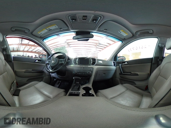 2017 Kia Sportage EX with VIN KNDPNCAC6H7270282, listed as a IAAI auction lot 42616771 with 126,311 mi miles and . Bid and sale history available at DreamBid. Image 18.