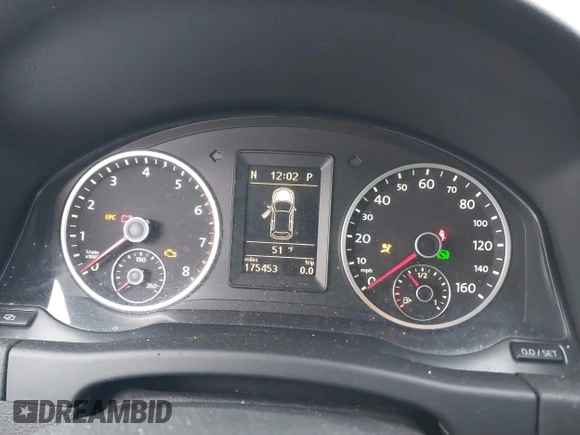 2012 Volkswagen Tiguan SE z VIN WVGAV7AX9CW000568, wystawiony jako IAAI lot #42322456 z przebiegiem 175 453 mil mil oraz . Historia ofert i sprzedaży dostępna na DreamBid. Obrazek 7.