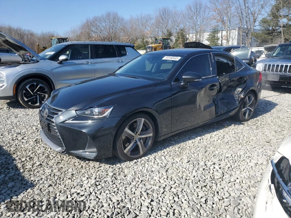 2017 Lexus IS with VIN JTHCM1D22H5015597, listed as a Copart auction lot 49160445 with 63,410 mi miles and Salvage Title. Bid and sale history available at carsss.com. Image 1.