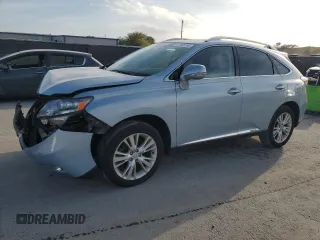 2010 Lexus RX 450h with VIN JTJBC1BA4A2407169, listed as a Copart auction lot 47895155 with 174,884 mi miles and Non Repairable. Bid and sale history available at DreamBid. Image 1.
