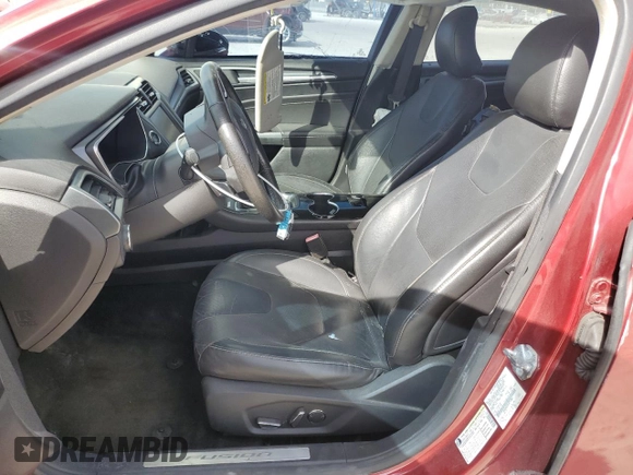 2016 Ford Fusion Titanium with VIN 3FA6P0K99GR110286, listed as a Copart auction lot 45089985 with 95,066 mi miles and Salvage Title. Bid and sale history available at DreamBid. Image 7.