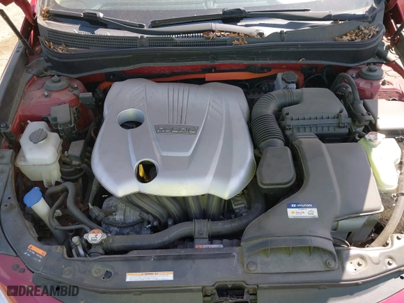 2013 Hyundai Sonata Hybrid with VIN KMHEC4A46DA080504, listed as a IAAI auction lot 42066994 with 107,888 mi miles. Bid and sale history available at carsss.com. Image 10.