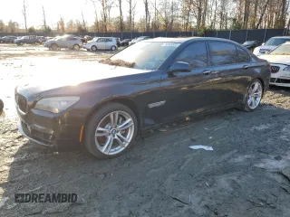 2012 BMW 7 Series 750Li z VIN WBAKB8C57CC964250, wystawiony jako Copart lot #41450935 z przebiegiem 56 429 mil mil oraz Nie do naprawy • Non repairable. Historia ofert i sprzedaży dostępna na DreamBid. Obrazek 1.