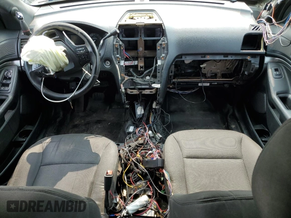 2017 Ford Police Interceptor Utility with VIN 1FM5K8AR4HGE02145, listed as a Copart auction lot 60424045 with Not provided miles and Salvage title. Bid and sale history available at DreamBid. Image 8.