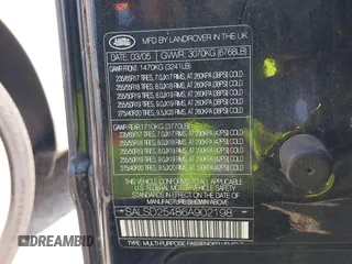 2006 Land Rover Range Rover Sport с VIN SALSD25486A902198, выставлен на аукционе IAAI как лот 42471991 с пробегом 244 011 миль миль и . История ставок и продаж доступна на DreamBid. Изображение 9.