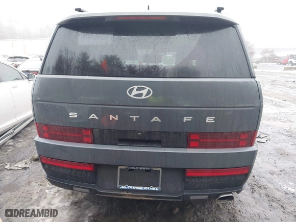 2025 Hyundai Santa Fe SEL with VIN 5NMP2DGL6SH087826, listed as a IAAI auction lot 41559372 with 3,081 mi miles. Bid and sale history available at carsss.com. Image 16.