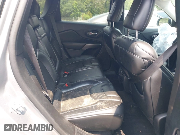 2019 Jeep Cherokee Latitude Plus with VIN 1C4PJLLB3KD184842, listed as a IAAI auction lot 42389142 with 123,324 mi miles and . Bid and sale history available at DreamBid. Image 8.