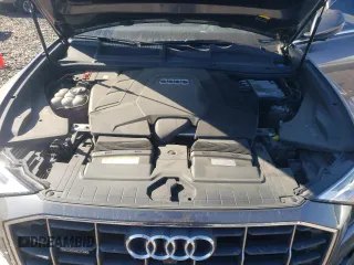 2020 Audi Q8 Premium Plus with VIN WA1BVAF16LD025363, listed as a Copart auction lot 76020984 with 48,724 mi miles and Salvage Title. Bid and sale history available at carsss.com. Image 12.