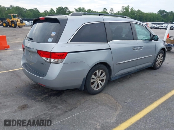 2016 Honda Odyssey EX-L z VIN 5FNRL5H6XGB084215, wystawiony jako IAAI lot #42381444 z przebiegiem 187 307 mil mil oraz . Historia ofert i sprzedaży dostępna na DreamBid. Obrazek 4.