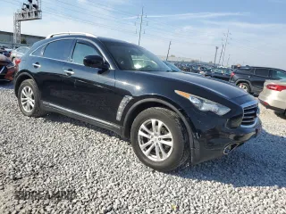 2012 Infiniti FX35 with VIN JN8AS1MW5CM156054, listed as a Copart auction lot 78185764 with 186,803 mi miles and Salvage Title. Bid and sale history available at carsss.com. Image 4.