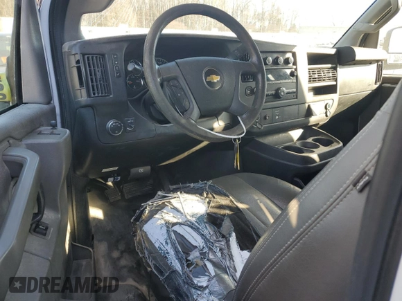 2017 Chevrolet Express Cargo with VIN 1GCZGHFG3H1183700, listed as a Copart auction lot 42375805 with 123,280 mi miles and Salvage title. Bid and sale history available at DreamBid. Image 8.