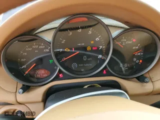 2006 Porsche Boxster with VIN WP0CA29896U713284, listed as a Copart auction lot 76937324 with 28,081 mi miles and Salvage Title. Bid and sale history available at carsss.com. Image 9.