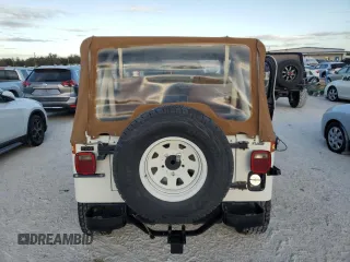 1985 Jeep CJ with VIN 1JCCE87E6FT150280, listed as a Copart auction lot 76540634 with 41,966 mi miles and Salvage Title. Bid and sale history available at carsss.com. Image 6.