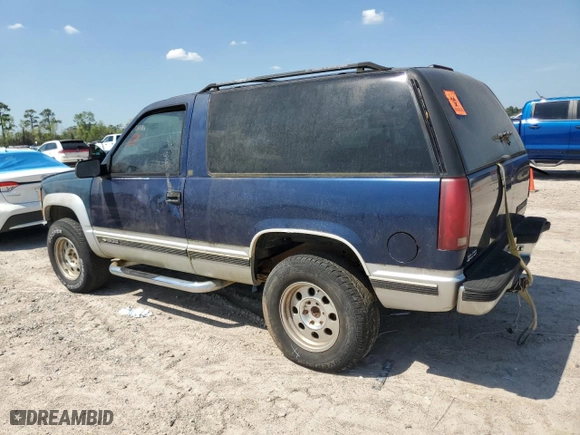 1997 Chevrolet Tahoe with VIN 3GNEK18R2VG131661, listed as a Copart auction lot 50644805 with 0 mi miles and Clean Title. Bid and sale history available at carsss.com. Image 2.