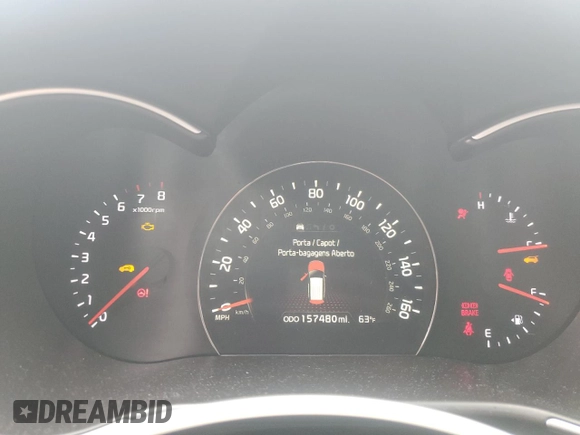 2014 Kia Sorento SX with VIN 5XYKWDA74EG457132, listed as a Copart auction lot 51827745 with 157,480 mi miles and Clean Title. Bid and sale history available at carsss.com. Image 9.