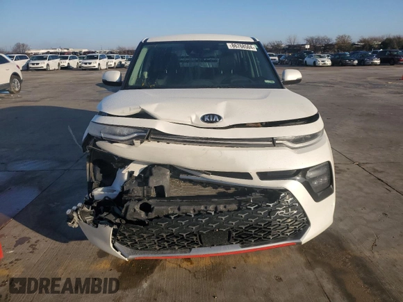 2021 Kia Soul Turbo with VIN KNDJ53AF2M7746120, listed as a Copart auction lot 86768504 with 46,520 mi miles and Salvage Title. Bid and sale history available at DreamBid. Image 5.