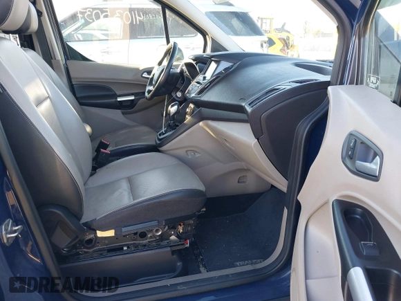 2015 Ford Transit Connect Wagon Titanium with VIN NM0GE9G75F1177148, listed as a IAAI auction lot 41035037 with 139,205 mi miles. Bid and sale history available at carsss.com. Image 5.