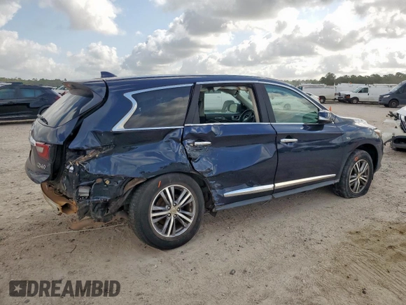 2020 Infiniti QX60 Pure с VIN 5N1DL0MN4LC531411, выставлен на аукционе Copart как лот 60062225 с пробегом 58 871 миль миль и Списание • Salvage title. История ставок и продаж доступна на DreamBid. Изображение 3.