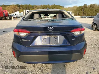 2021 Toyota Corolla LE with VIN 5YFEPMAE6MP230995, listed as a Copart auction lot 50618115 with 92,898 mi miles and Salvage Title. Bid and sale history available at carsss.com. Image 6.