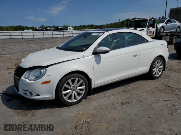 2011 Volkswagen Eos with VIN WVWAW7AH7BV003659, listed as a Copart auction lot 52494904 with 122,927 mi miles and Salvage Title. Bid and sale history available at DreamBid. Image 1.
