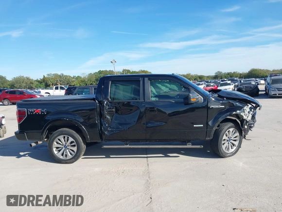 2011 Ford F-150 XLT with VIN 1FTFW1ET0BFD03085, listed as a IAAI auction lot 41238218 with 186,384 mi miles. Bid and sale history available at carsss.com. Image 13.