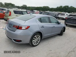 2016 Acura ILX with VIN 19UDE2F35GA000064, listed as a Copart auction lot 60633785 with 123,681 mi miles and Salvage title. Bid and sale history available at DreamBid. Image 3.