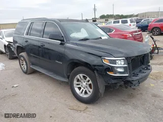 2016 Chevrolet Tahoe LS with VIN 1GNSCAEC3GR360014, listed as a IAAI auction lot 41218354 with 1 mi miles. Bid and sale history available at carsss.com. Image 1.