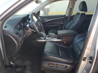 2016 Acura MDX w/Tech with VIN 5FRYD3H43GB015893, listed as a Copart auction lot 89401505 with 125,196 mi miles and Salvage Title. Bid and sale history available at carsss.com. Image 7.